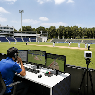 Gurukul cricket stadium view
